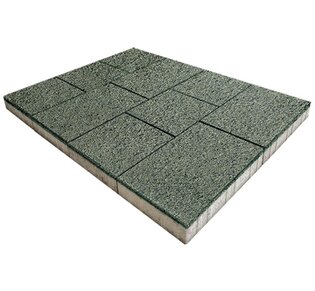Тротуарная плитка Инсбрук Ланс, 60 мм, виридиан, Nature Stone - Каталог товаров Тротуарная плитка Инсбрук Ланс, 60 мм, виридиан, Nature Stone: фото