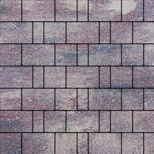 Тротуарная плитка Bergamo Colormix Каратау, 40мм, Antico, вид 2